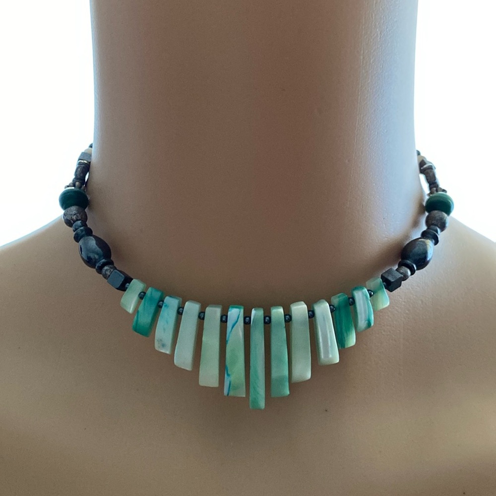 Beaded Wire Necklace